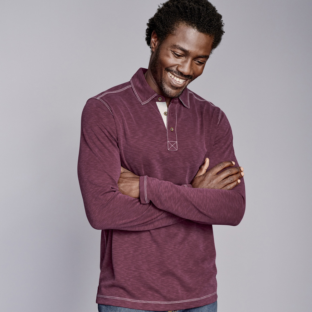 Category Long-Sleeve Polos